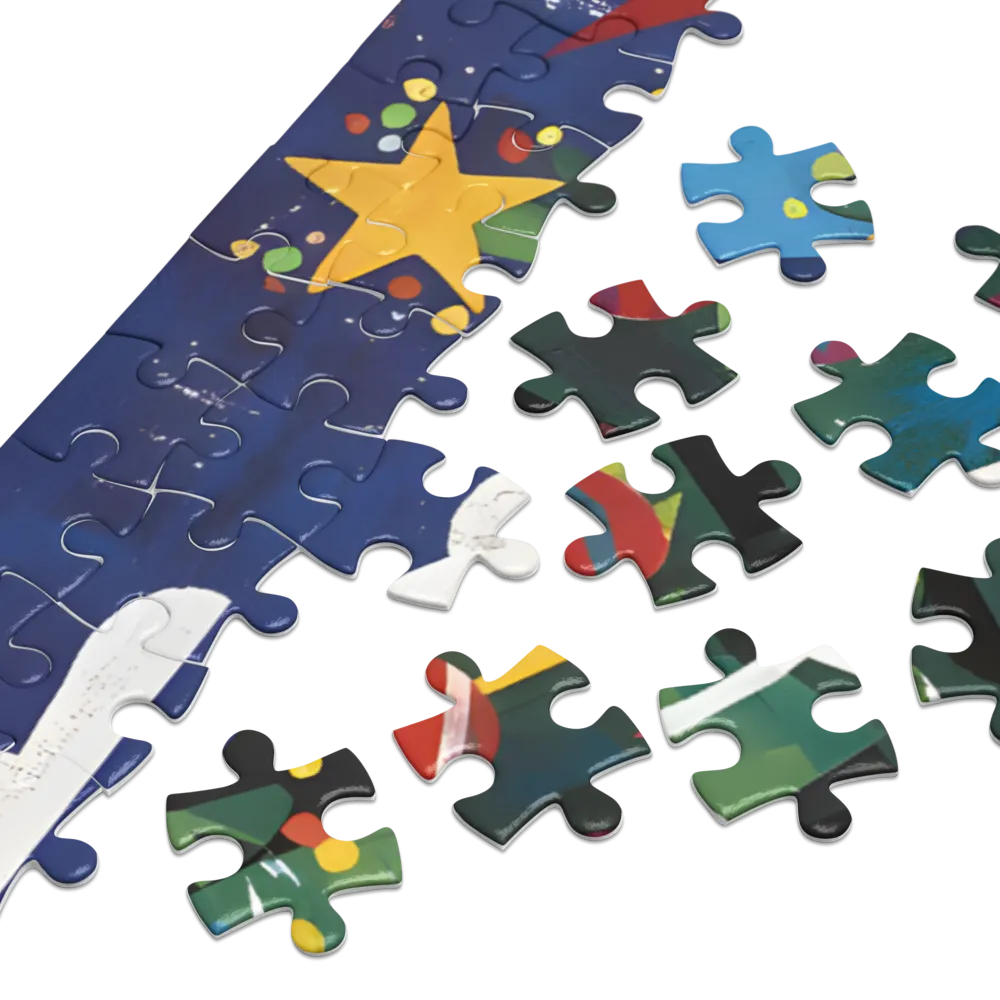 Colorful Christmas Tree | Jigsaw Puzzles