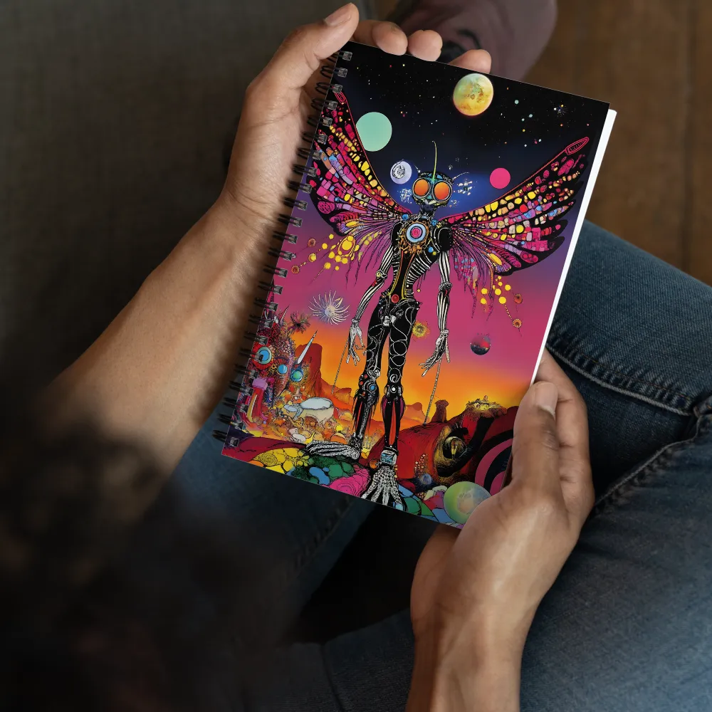 Cosmic Butterfly Being 
 Spiral Notebook | 140 pages