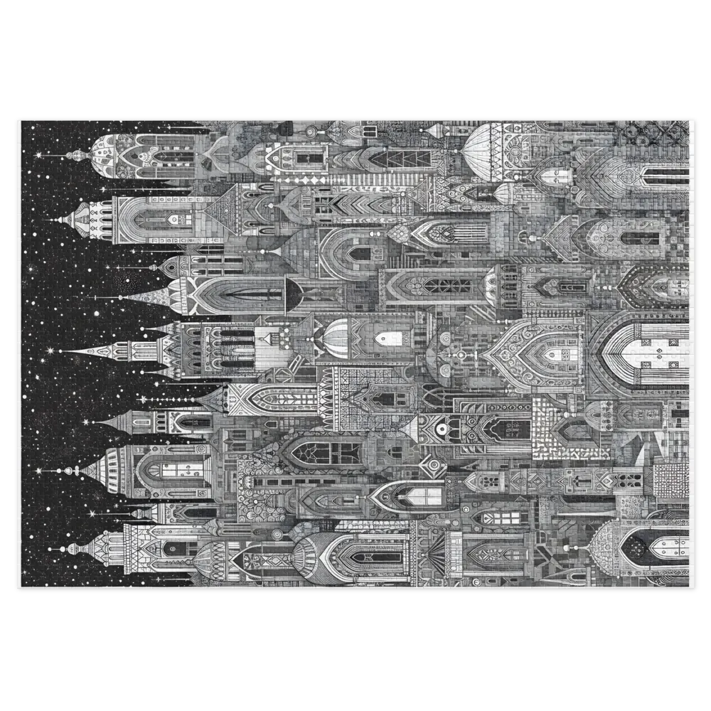 Starlit Ink City | Jigsaw Puzzles