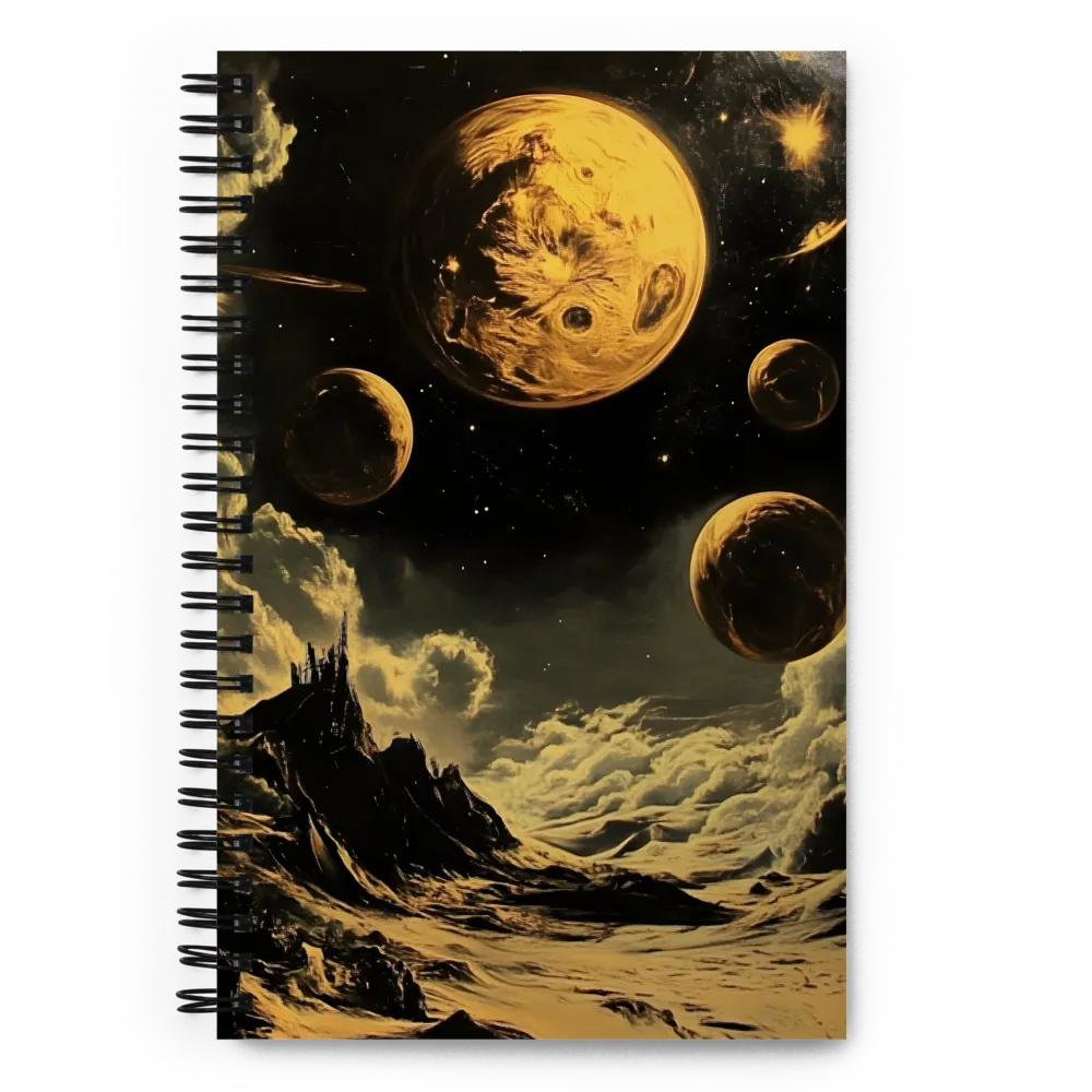 Celestial Fortress 
 Spiral Notebook | 140 pages
