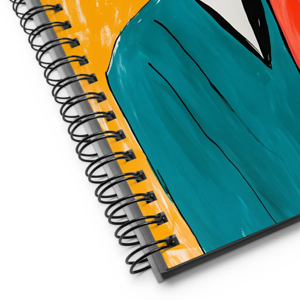 Whimsical Contemplation | Spiral Notebook