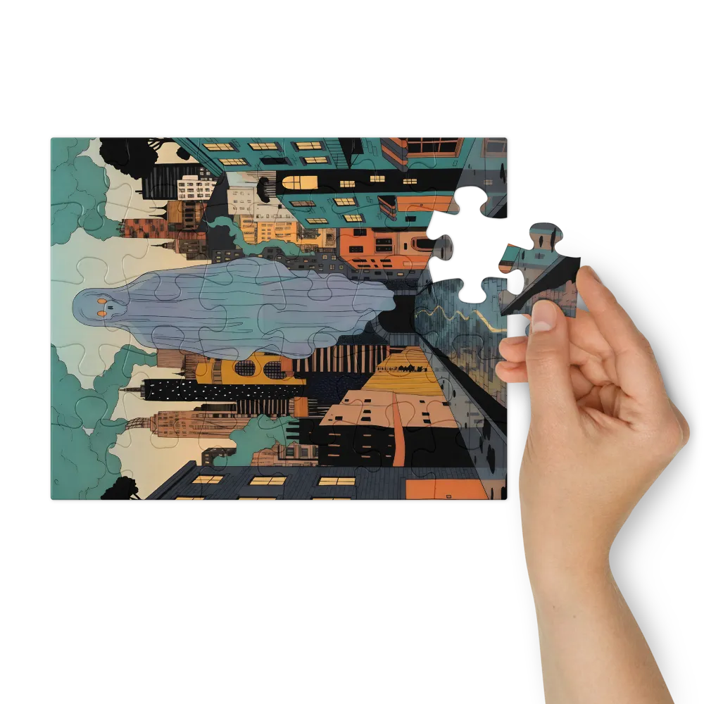 Canal Phantom 
 Jigsaw Puzzle in Tin Box