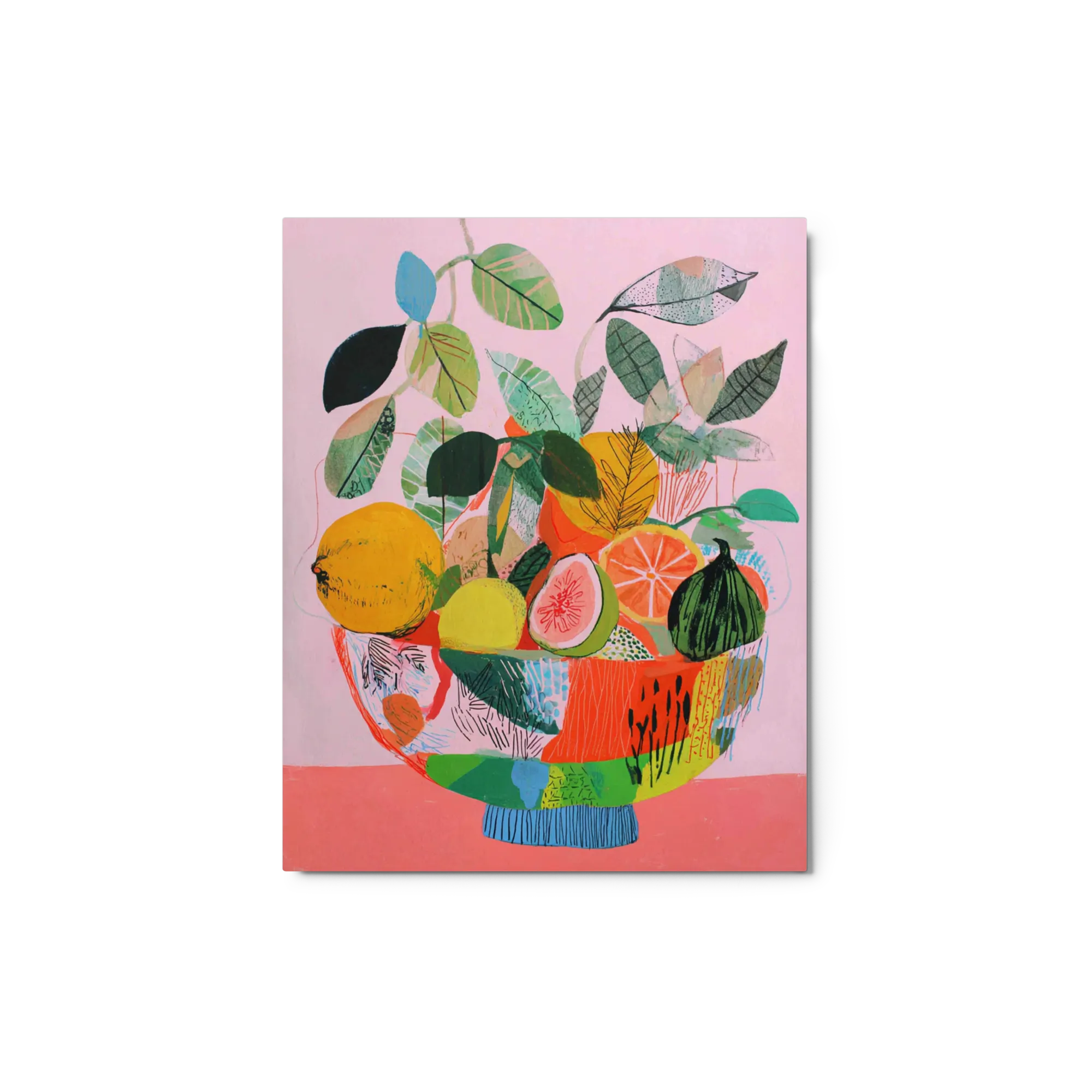 Citrus and Fig Still Life