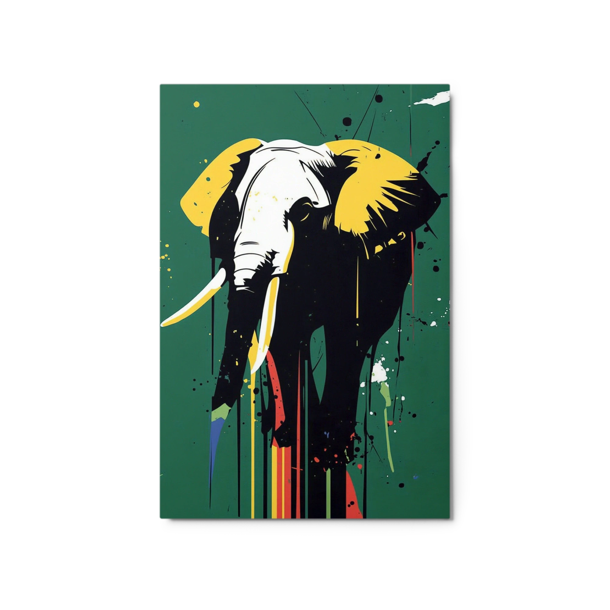 Stylized Elephant Artwork