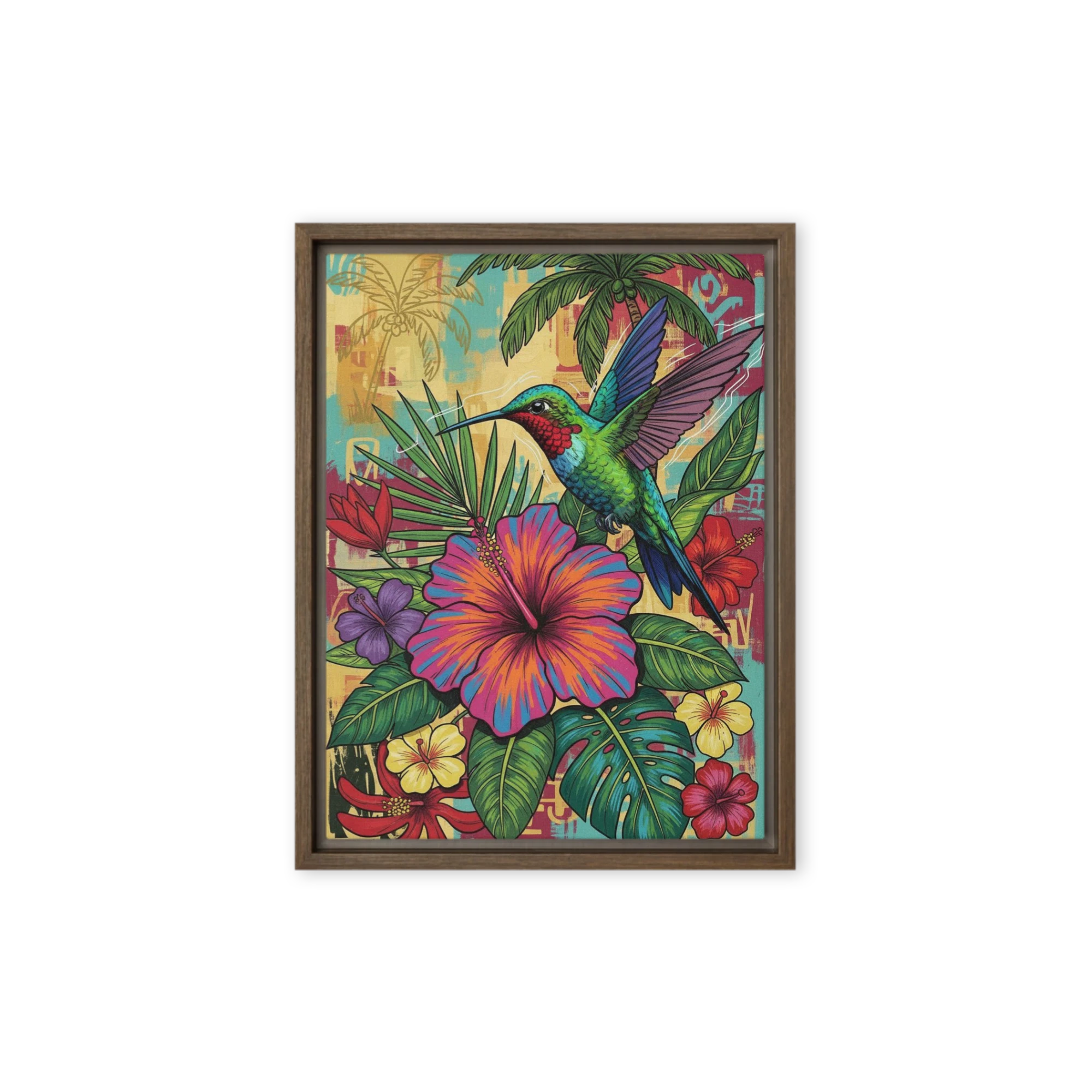 Hummingbird & Hibiscus