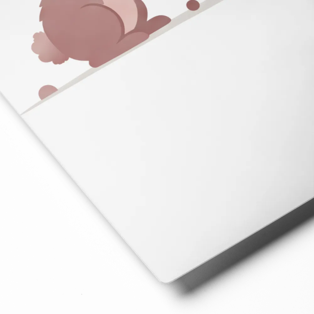 Charming Animal Parade 
 Metal Print | 16″x 20″