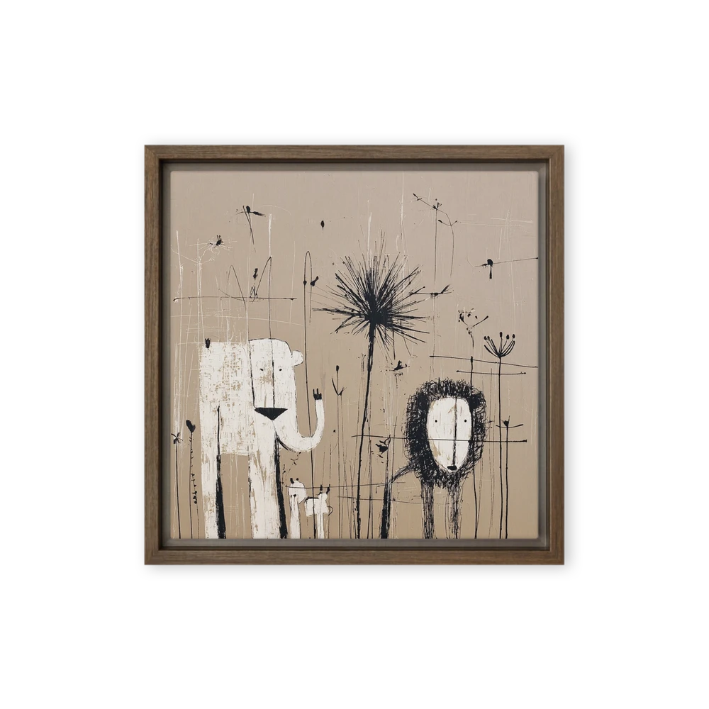 Savanna Companions | Art Print