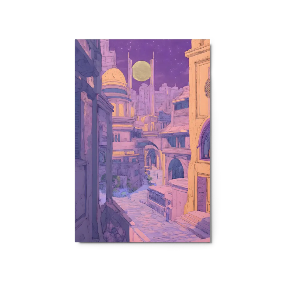 Celestial Metropolis Nightfall | Art Print