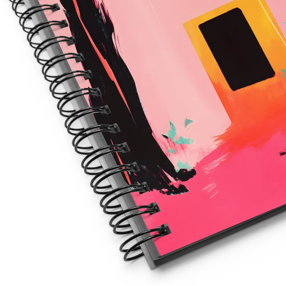 Surreal Forest Gate 
 Spiral Notebook | 140 pages