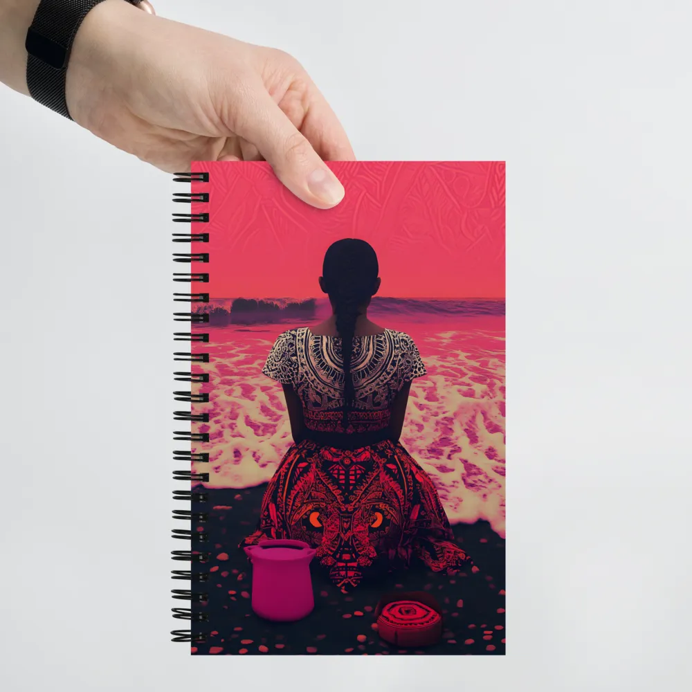 Crimson Tide Reverie 
 Spiral Notebook | 140 pages