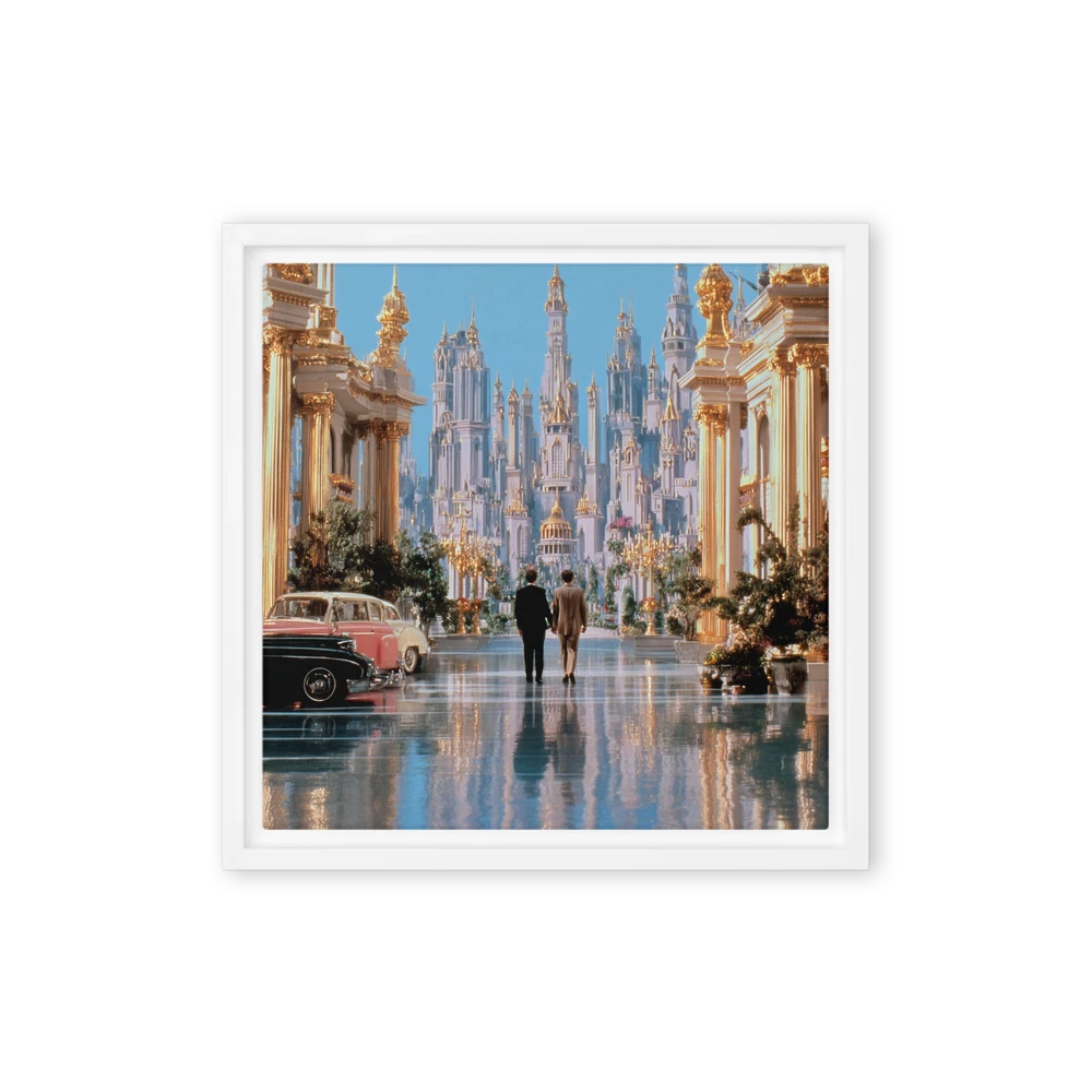 The Golden Metropolis | Art Print