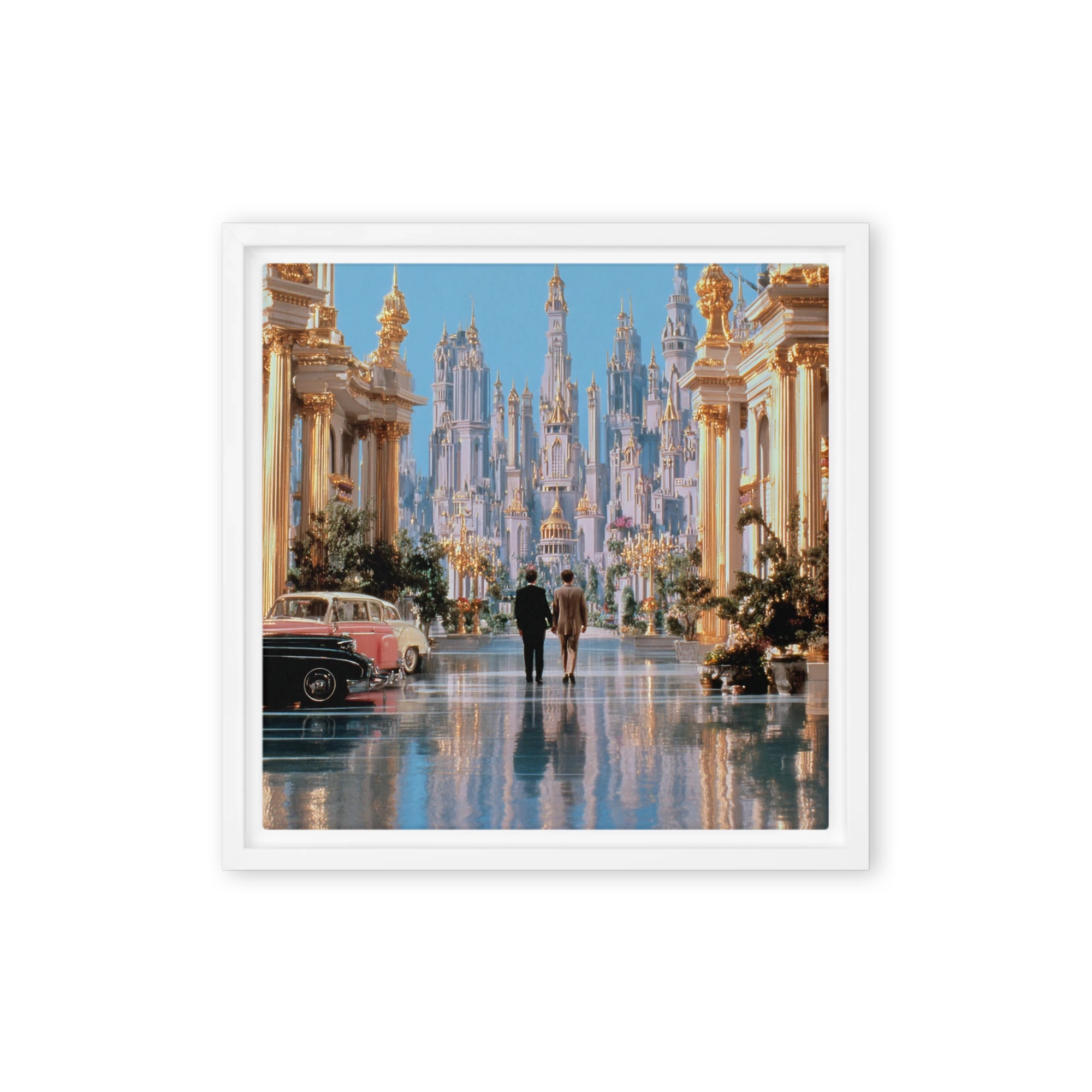 The Golden Metropolis | Art Print