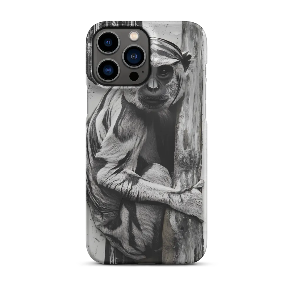 Monochrome Primate | Phone Case