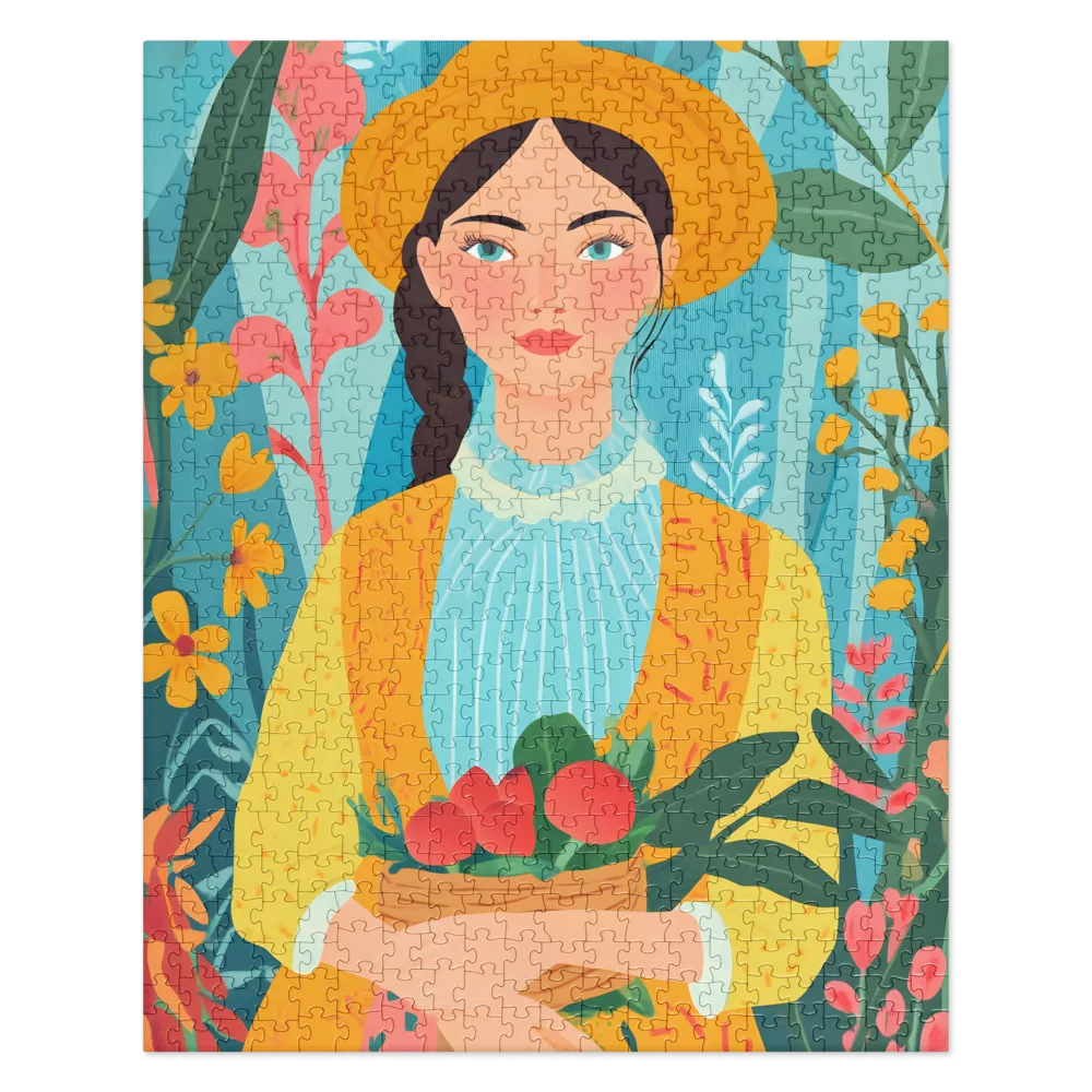 Gardener's Blossom 
 Jigsaw Puzzle