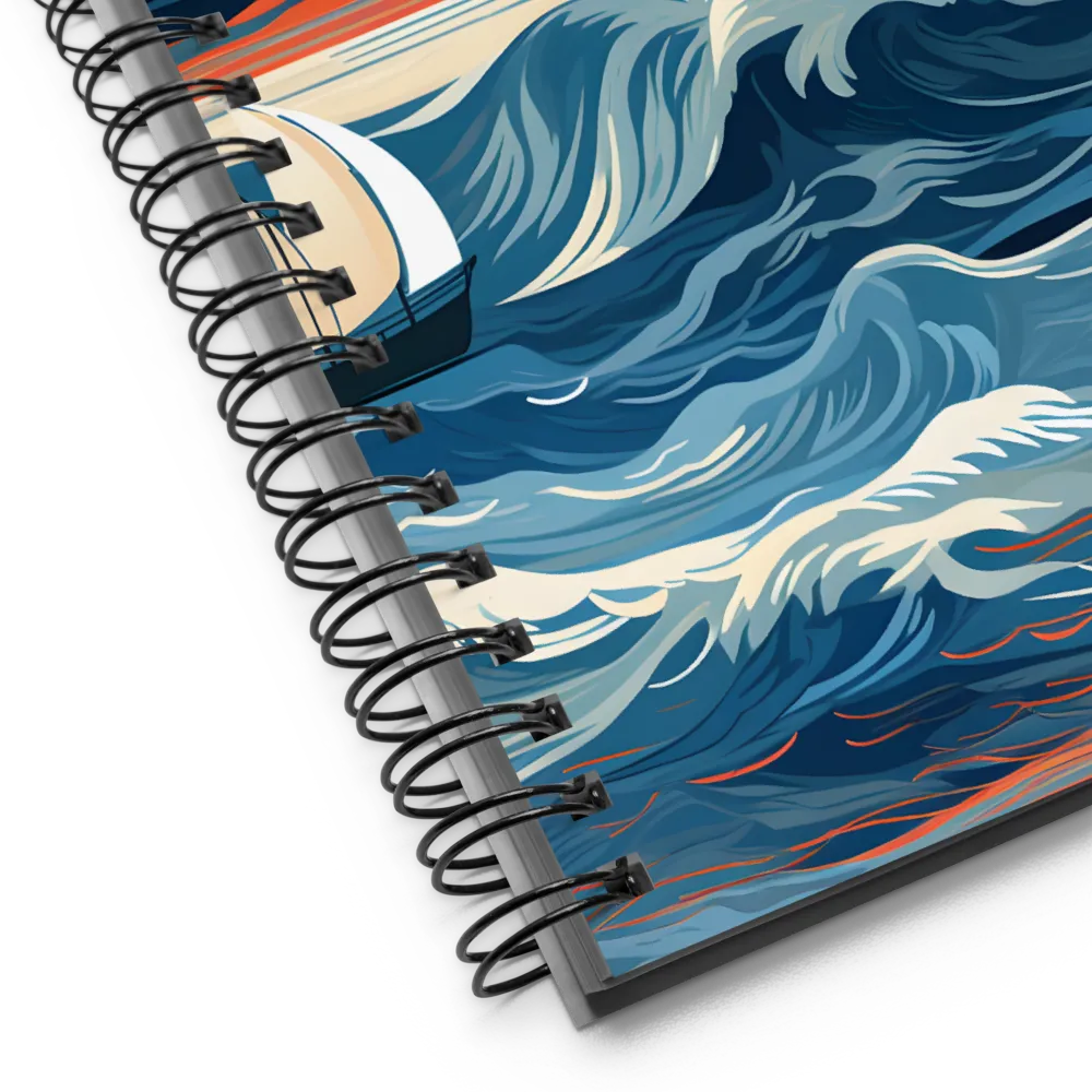 Ocean Whispers: A Voyage at Dusk