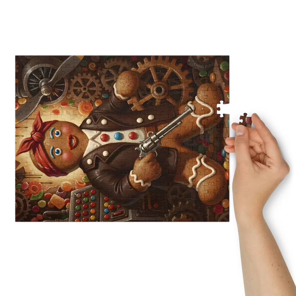 Gingerbread Gunslinger | Jigsaw Puzzles