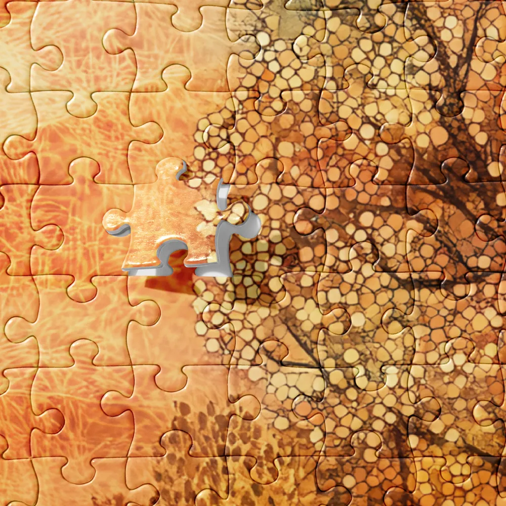 Urban Twilight Solitude 
 Jigsaw Puzzle