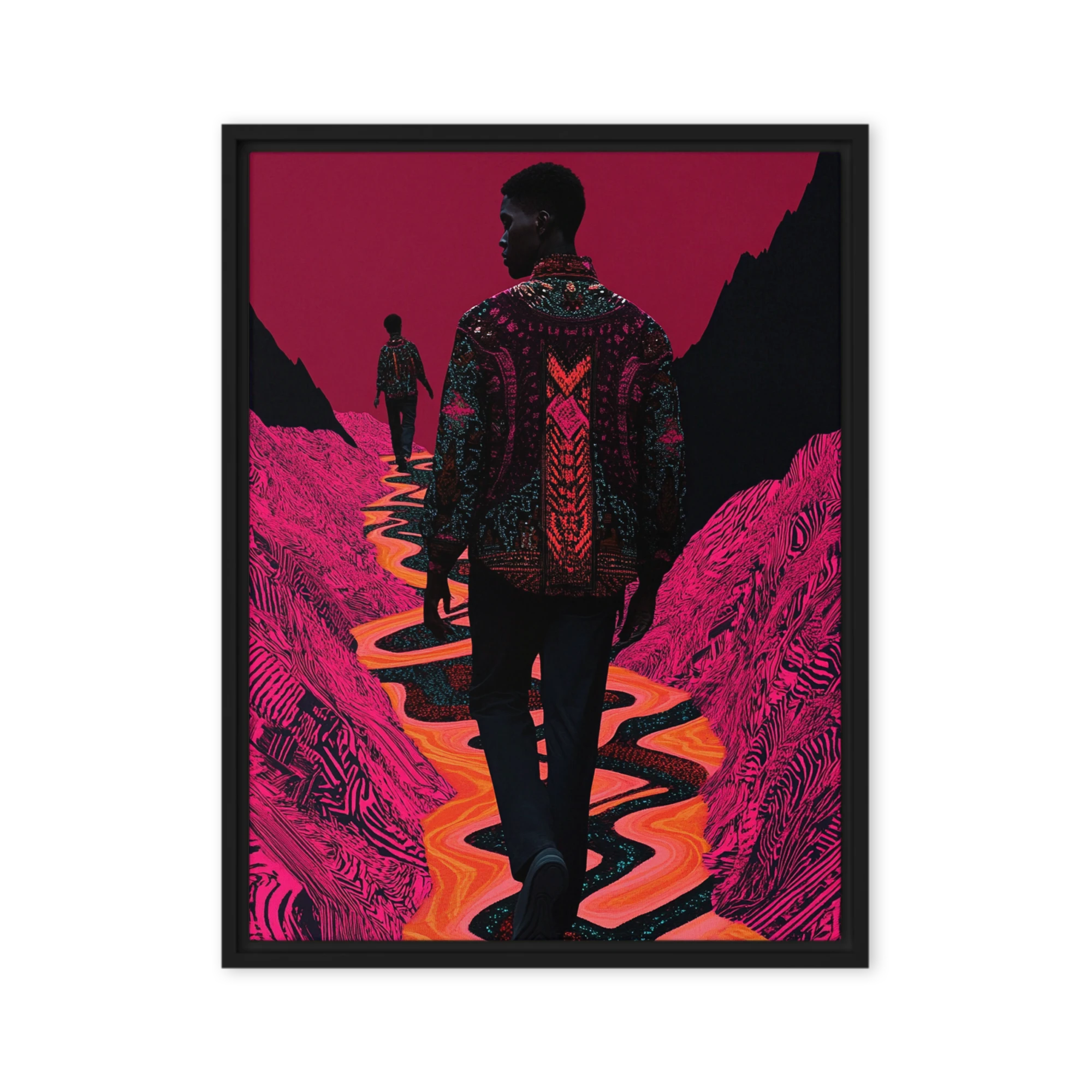 Journey Through Magenta | Art Print