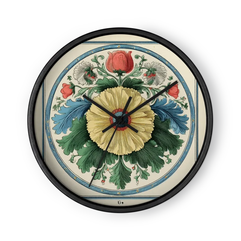 Symmetrical Floral Rosette