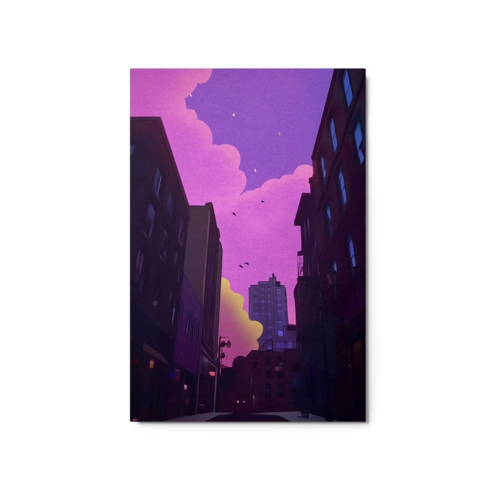 Cityscape at Sunset