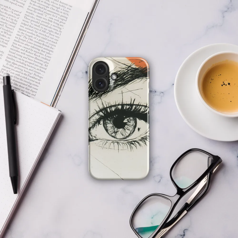 Expressive Eye Sketch 
 Samsung Galaxy S23 Ultra | Tough Case