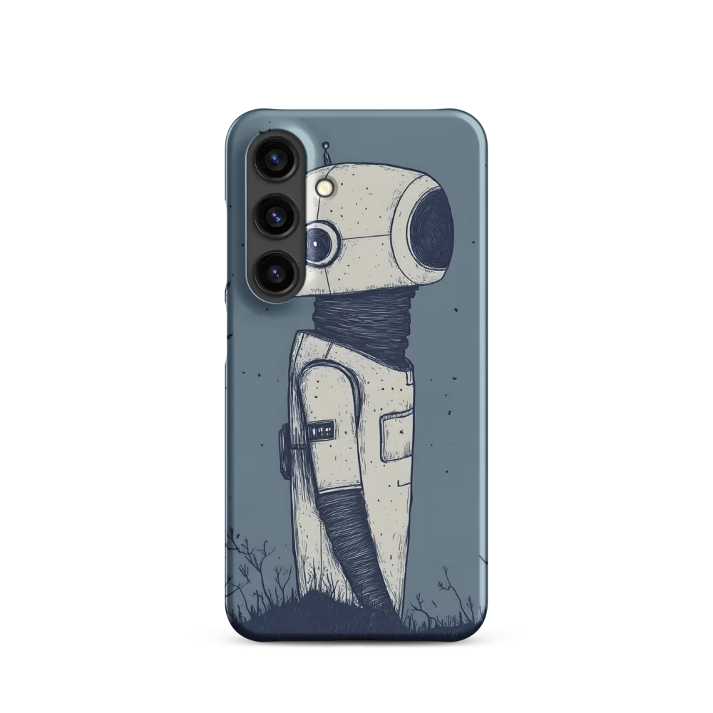 Illustration of a Robot in Landscape | Phone Case