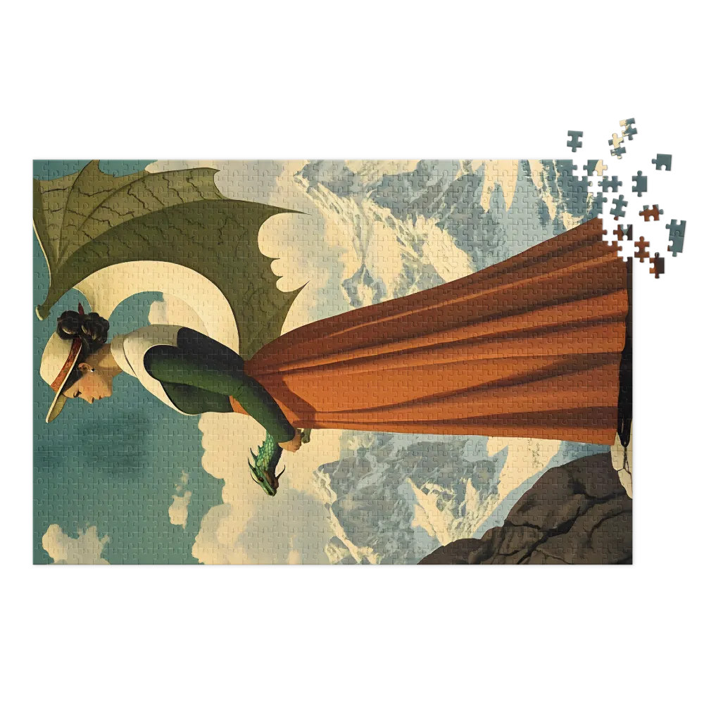 The Dragon Tamer 
 Jigsaw Puzzle in Tin Box