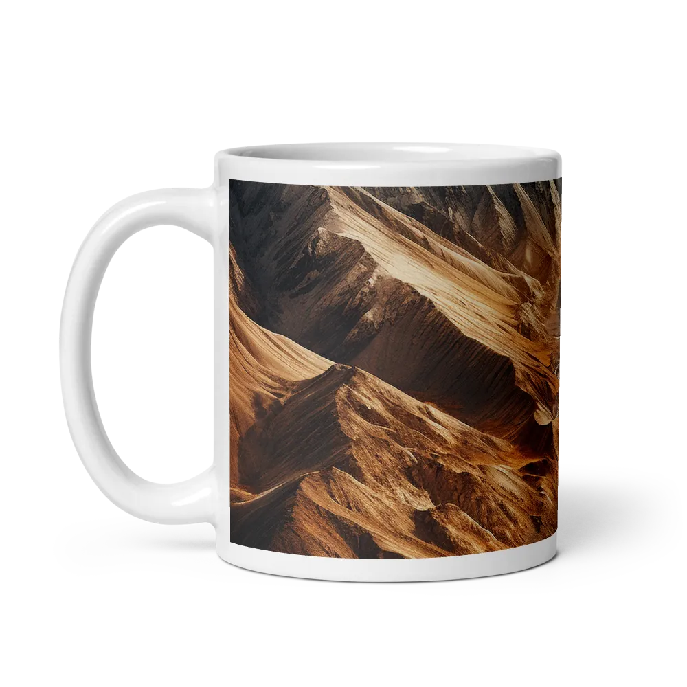 Braided River Through Ochre Peaks