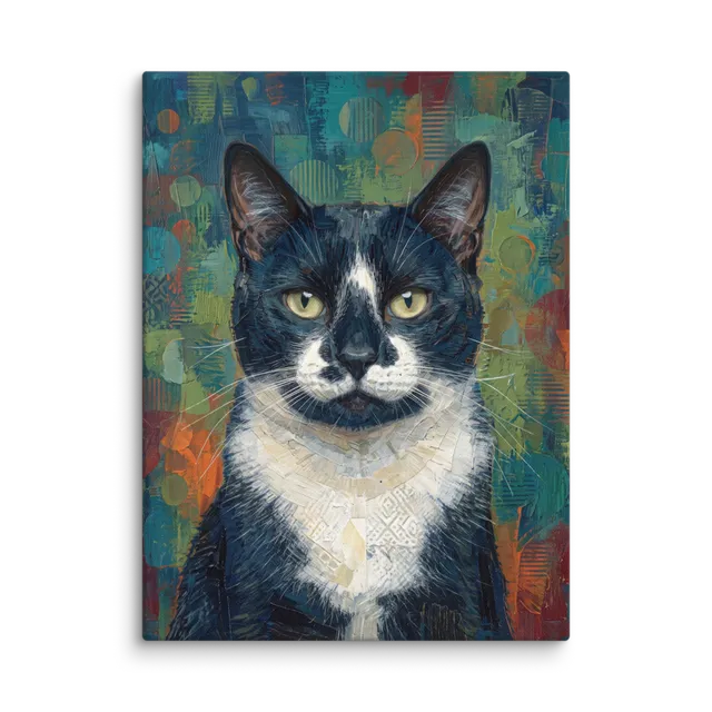 Pet Portrait — Biomorphic Folk