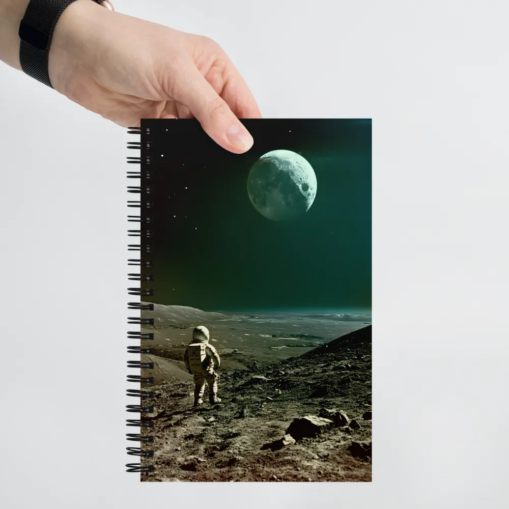 Lunar Explorer 
 Spiral Notebook | 140 pages