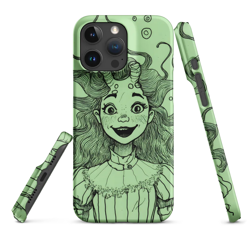 Monstrous Girl Illustration | Phone Case