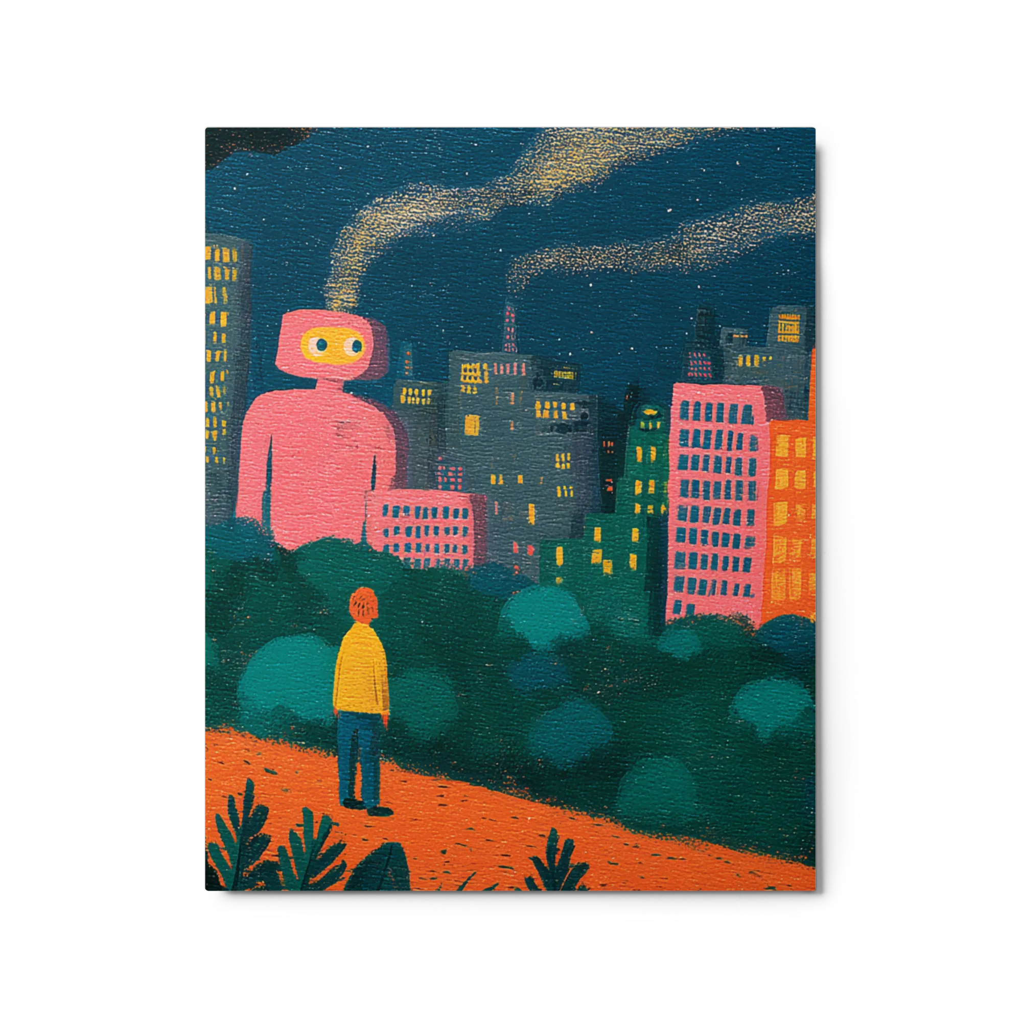 Giant Robot Cityscape
