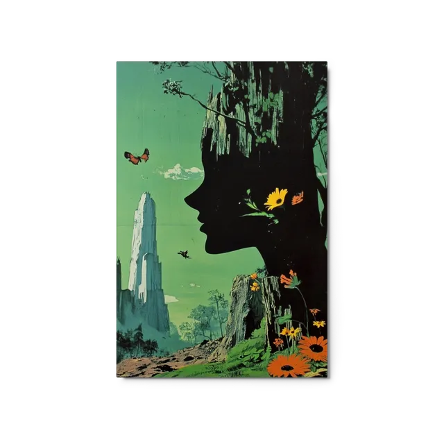 Nature's Embrace: A Surreal Vision | Art Print