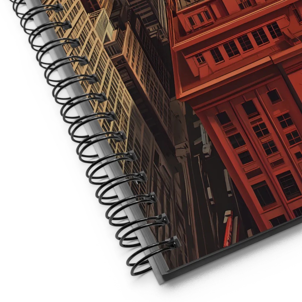 Metropolitan Airscape 
 Spiral Notebook | 140 pages