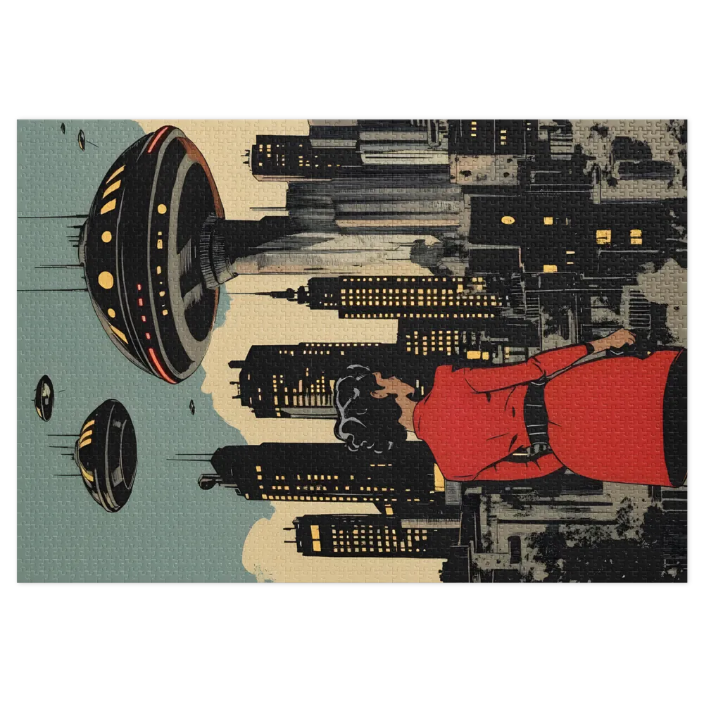 Horizon of Tomorrow 
 Jigsaw Puzzle in Tin Box