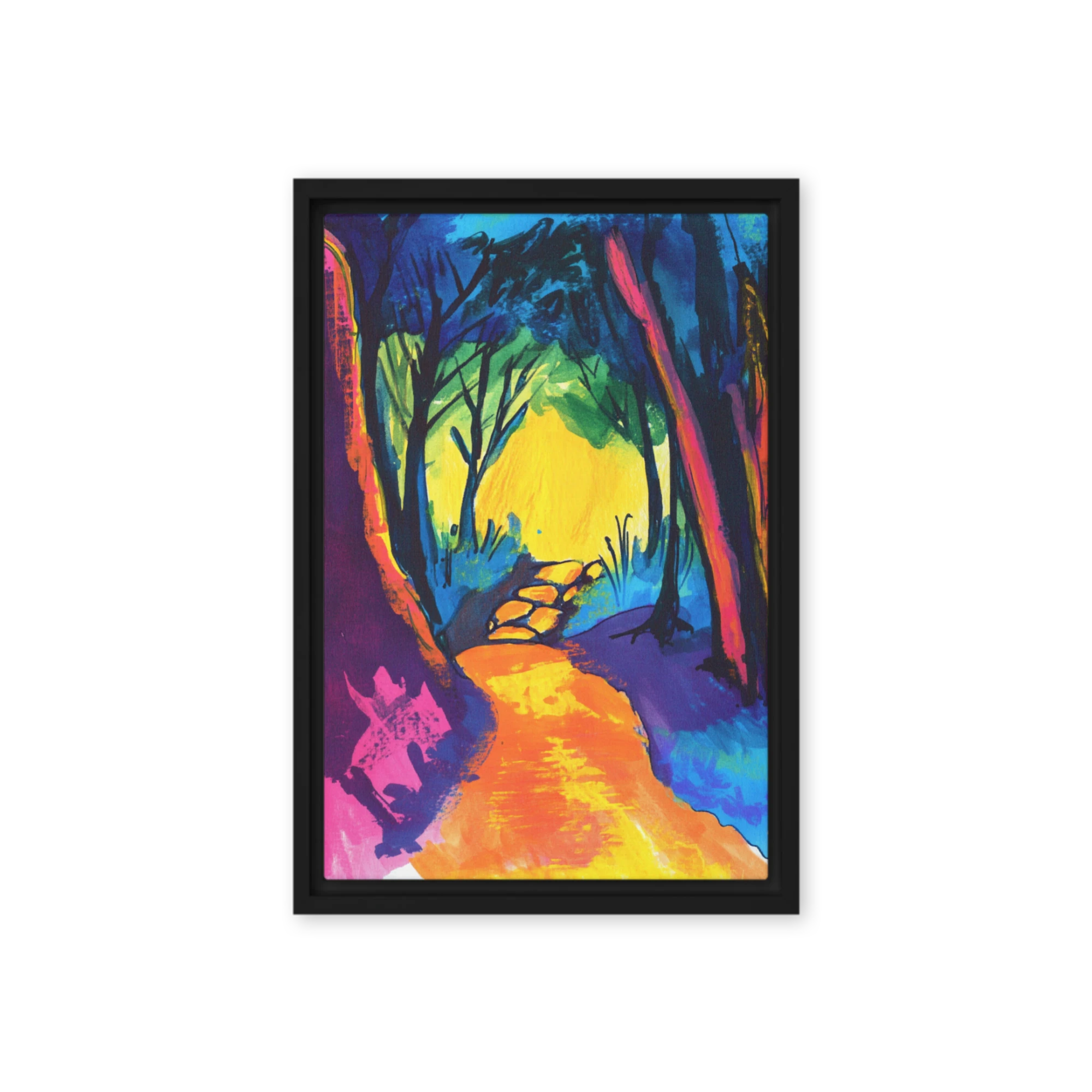 Fauvist Forest Path | Art Print