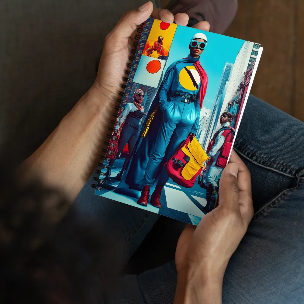 City's New Protector 
 Spiral Notebook | 140 pages