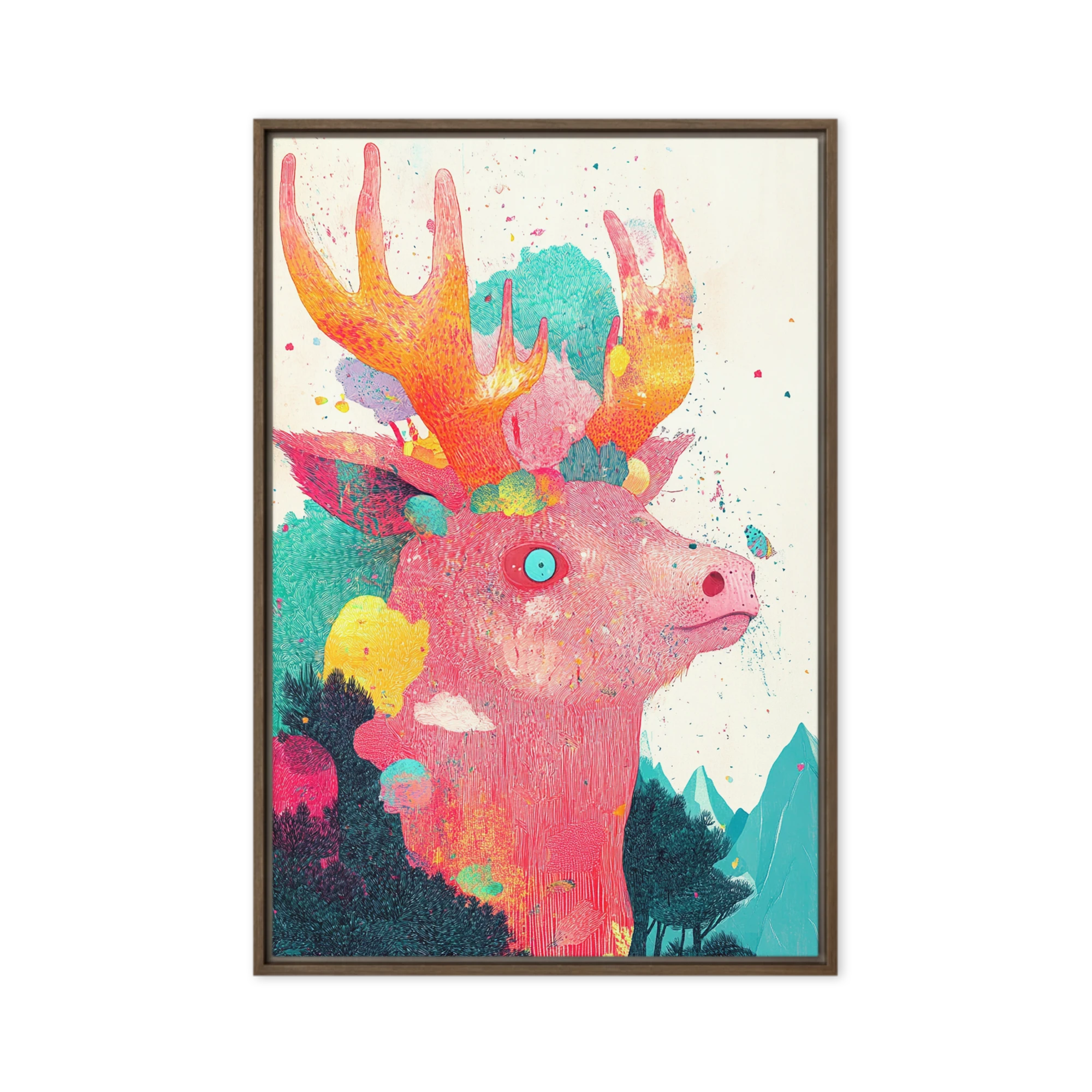 Whimsical Forest Spirit | Art Print