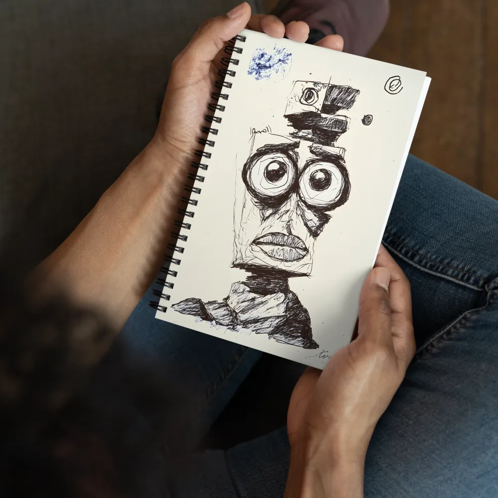 Abstract Surrealist Figure in Cubism