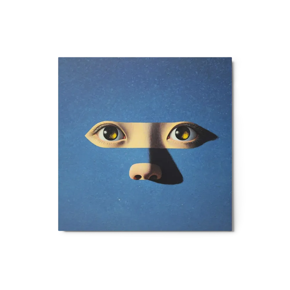 The Peering Blue | Art Print