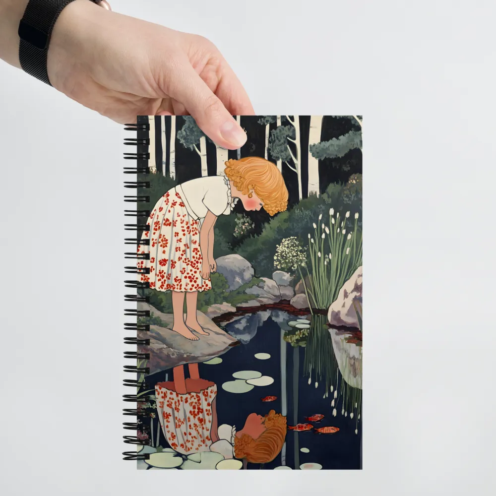 Curiosity by the Water's Edge 
 Spiral Notebook | 140 pages