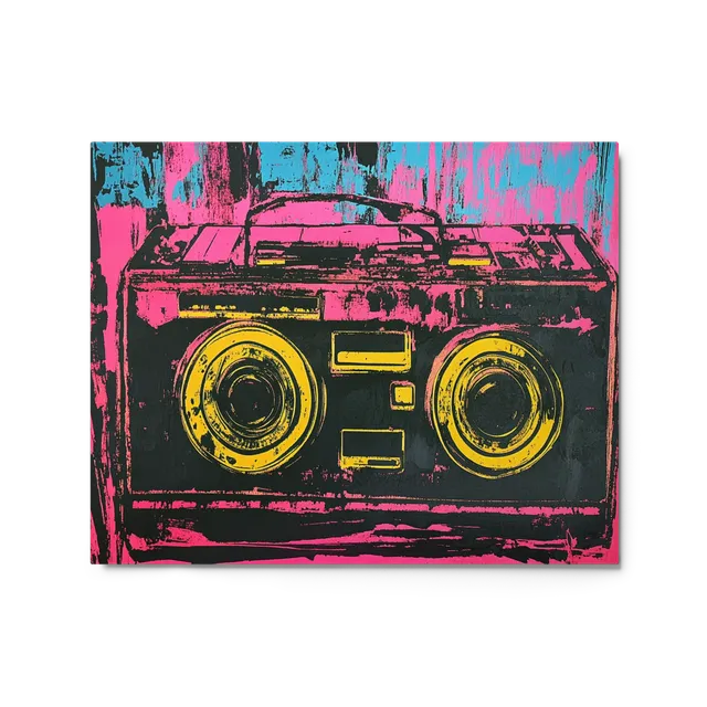 Neon Cassette Beats | Art Print