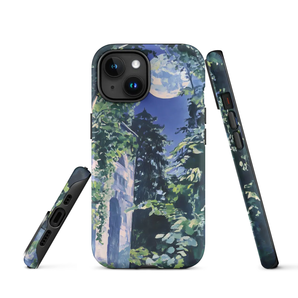 Moonlit Landscape with Trees | Phone Case