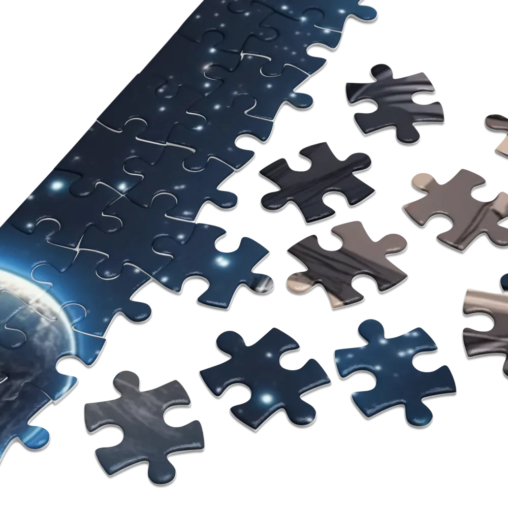 Cosmic Explorer 
 Jigsaw Puzzle in Tin Box