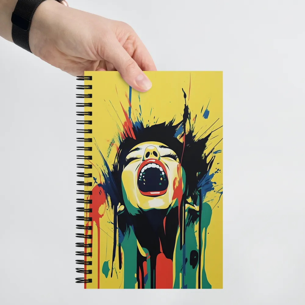 Burst of Emotion 
 Spiral Notebook | 140 pages
