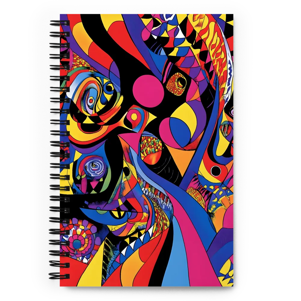 Kaleidoscope of Abstraction 
 Spiral Notebook | 140 pages