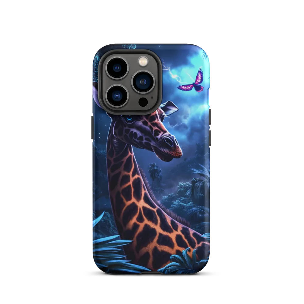 Surreal Giraffe in Tropical Forest | Phone Case