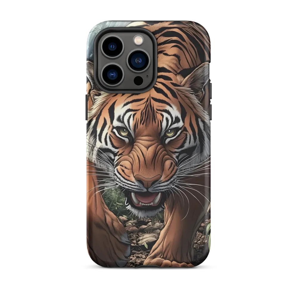 Realistic Tiger Illustration | Phone Case