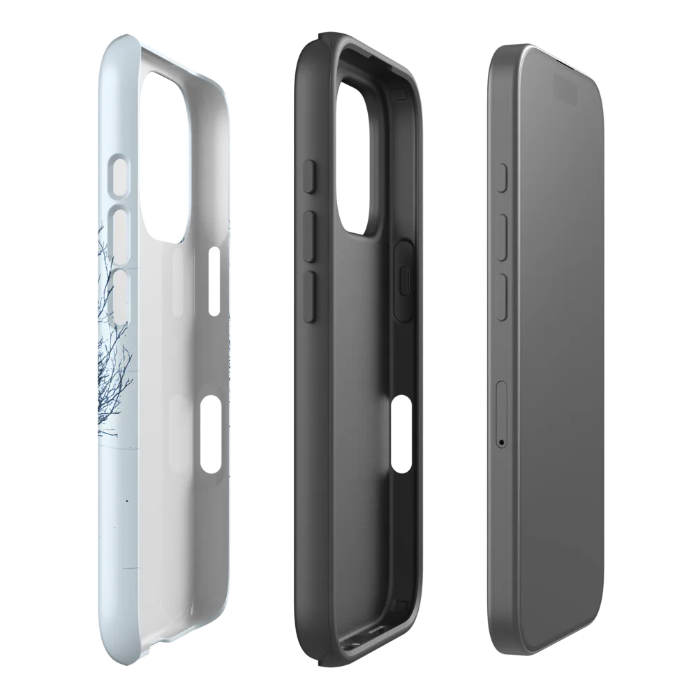 Bird Silhouette in Trees | Phone Case