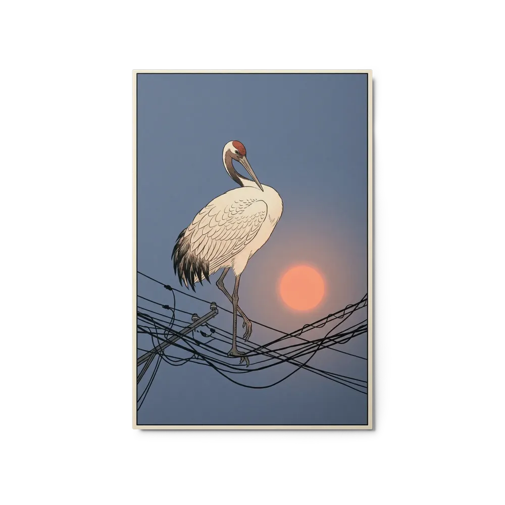 Perched at Sunset | Art Print